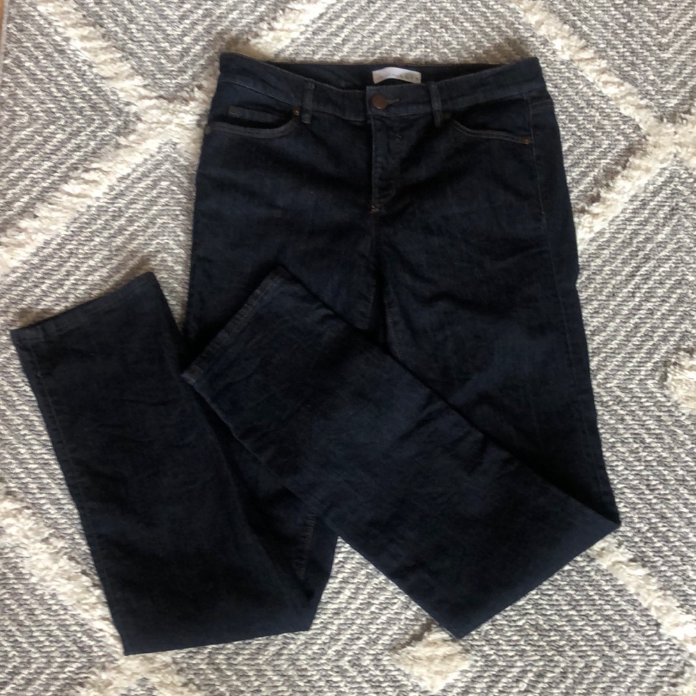 Loft modern straight jeans